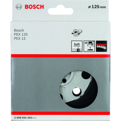 BOSCH  plateau de pon&ccedil;age souple pour pex 12/125/400 DFX-444271