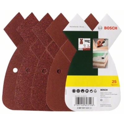 GENERIQUE Bosch Pon&ccedil;age jeu de feuilles pour Souris B & D. 25 pice. 10 x 80