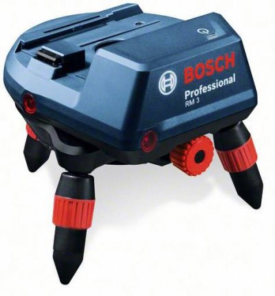 BOSCH  Professional 0601092800 RM 3 avec 3 Piles AAA, Multicolore
