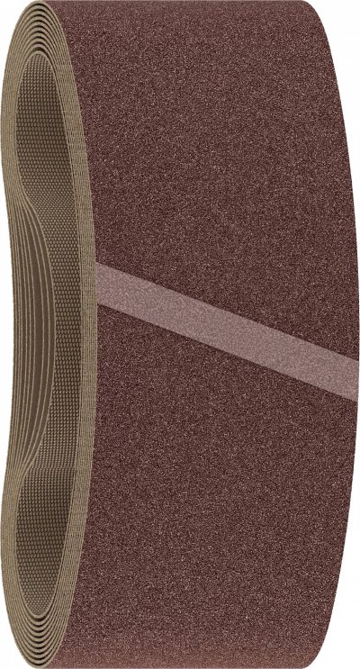BOSCH  Professional 100x610 Gr 100 Wood Sandpaper Band 10 Units Rouge