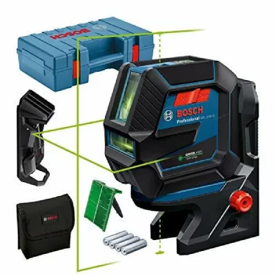 BOSCH  Professional GCL 2-50 G Laser en croix et &agrave; lignes avec sacoche Port&eacute;e (max.): 15 mm