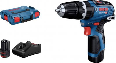BOSCH  Professional GSB 12V-35, Bleu, 1855 Jahre vor Ort Garantie