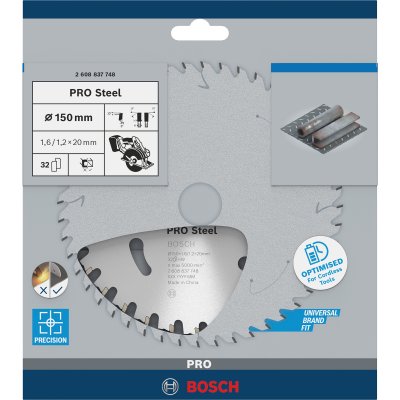 BOSCH  Professional Standard 150x20x20d Cl Disque Circulaire Acier