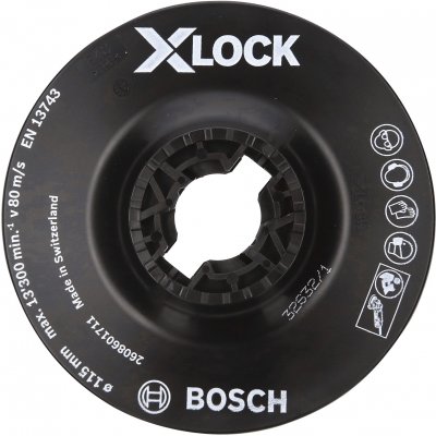 Bosch - Professional x-lock St&uuml;tzteller 115mm soft 2608601711 (2608601711)