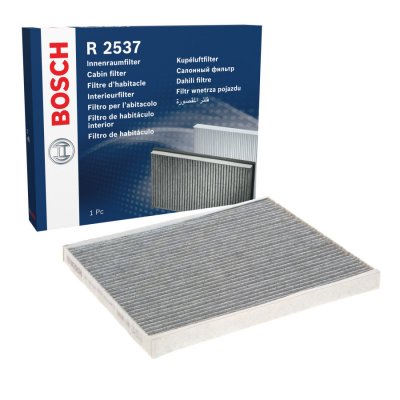 BOSCH  R2537 - filtre &agrave; air d'habitacle avec charbon actif