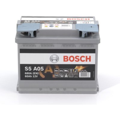 BOSCH  S5a05 Batterie De Voiture Start/Stop Agm 60a/H-680a