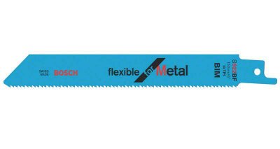 BOSCH  Saber Saw Blades S 922 Bf 150 Mm 25 Units Bleu