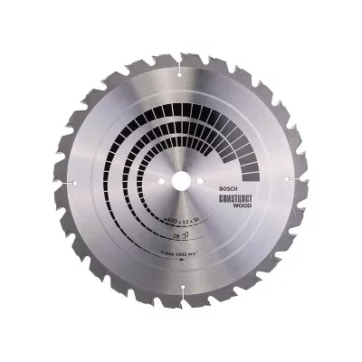 BOSCH  - Scie circulaire Bleate Construct Bois. 400 x 30 x 3,5 mm.