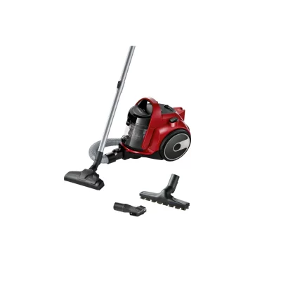 BOSCH  Serie 2 BGC05A322 - Aspirateur - traineau - sans sac - rouge chili/noir/argent&eacute;
