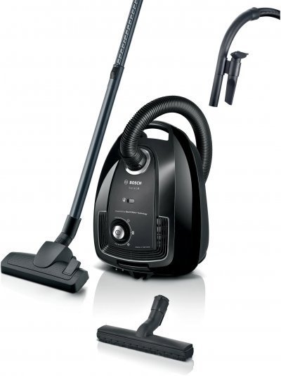 BOSCH  Serie 4 BGL38BA2H - Aspirateur - traineau - sac - noir