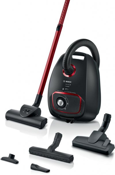 BOSCH  Serie 4 BGL41POW2H Aspirapolvere a Sacco 850W HEPA Nero
