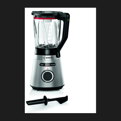 BOSCH  Serie 4 MMB6382M blender M&eacute;langeur de table 1200 W Noir, Acier inoxydable