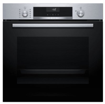 BOSCH  Serie 6 HBG536ES4 four 71 L 3400 W Noir et Argent