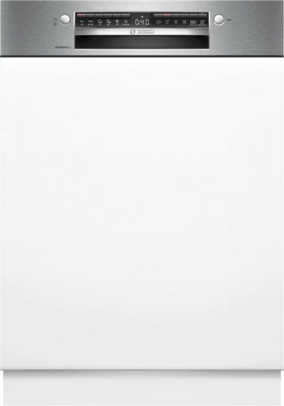BOSCH  S&eacute;rie 6 Lave-vaisselle encastrable avec bandeau 60 cm Acier bross&eacute; SMI6ZCS10E