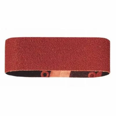 BOSCH  Set 100x610 Mm Wood Sandpaper Band 3 Units Rouge