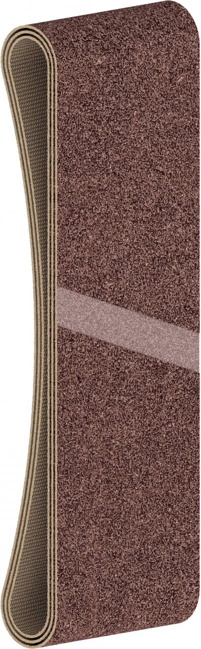 GENERIQUE Bosch Set 75x508 Mm Wood Sandpaper Band 3 Units Rouge