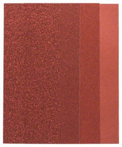 BOSCH ACCESSORIES Bosch Set de 25 feuilles abrasives pour ponceuse vibrante, grain 60, 80, 120, 240 - 2607019498