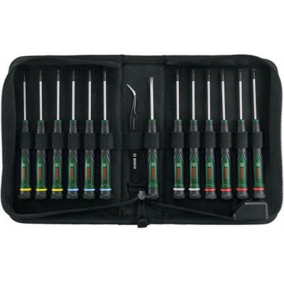 BOSCH  Set de tournevis de pr&eacute;cision 15 pieces 1600A039J4