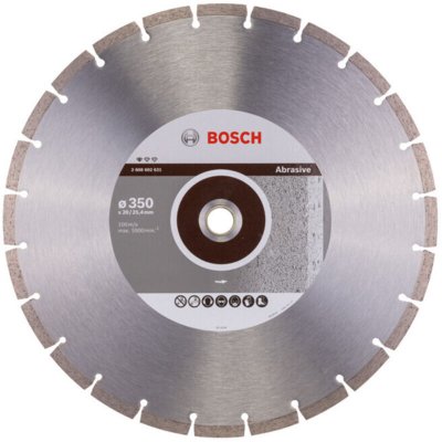 BOSCH  Standard 350x20/25.4x2.8 Mm Abrasive Diamond Disc Argent&eacute;