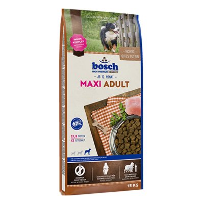 BOSCH HPC Bosch Tiernahrung Maxi Adult 3kg Dog Food Multicolore 3kg