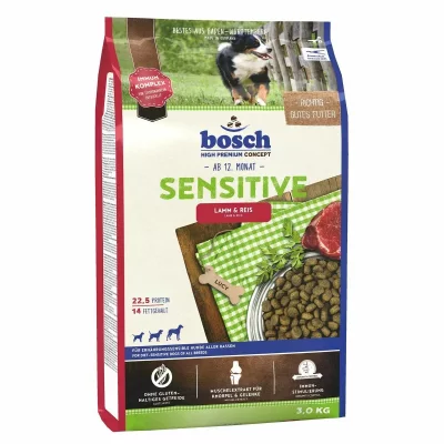 BOSCH  Tiernahrung Sensitive With Lamb And Rice Dog Food Multicolore