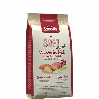 BOSCH HPC Bosch Tiernahrung Soft Maxi Water Buffalo And Sweet Potato 12.5kg Dog Food Rouge