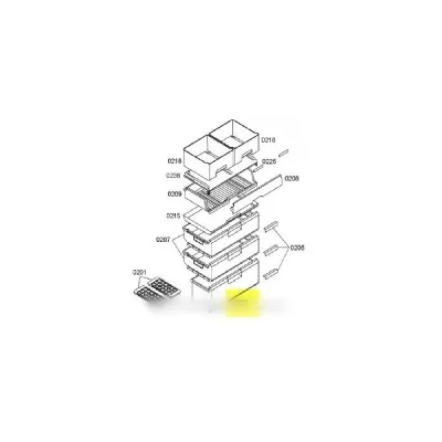 BOSCH  tiroir de cong&eacute;lateur inf&eacute;rieur