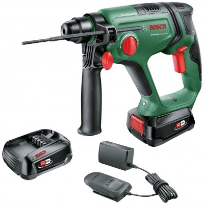 BOSCH  Universalhammer 18v 2x2.5ah Demolition Hammer Argent&eacute;