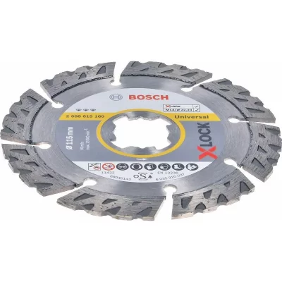 BOSCH  X-lock Standard Universal 115 Mm Diamond Cut Disc Argent&eacute;