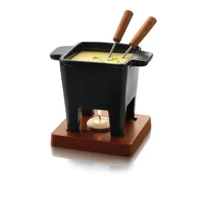 BOSKA  Tapas Fondue Nero - pour 200 ml Fondue au fromage - 300 ml