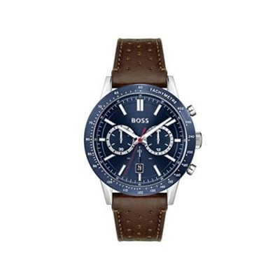 HUGO BOSS BOSS Allure 1513921 - Homme - Analogique - Quartz - Stainless steel - Verre min&eacute;ral