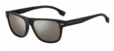 HUGO BOSS BOSS Casual Lunettes de soleil argent / noir