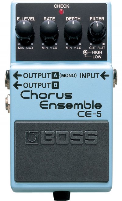 BOSS  Chorus Ensemble Ce-5 - P&eacute;dale D'effet Chorus St&eacute;r&eacute;o