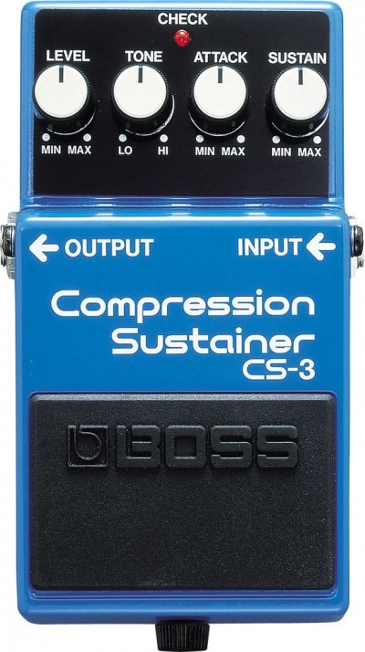 BOSS  Cs-3 Compression Sustainer - P&eacute;dale D'effet Compresseur