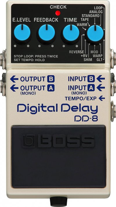 BOSS  DD-8 P&eacute;dale Delay Num&eacute;rique