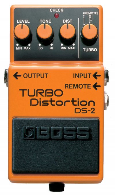 BOSS  - P&eacute;dale Ds-2 : Turbo Distorsion Mode Turbo Ii Switchable