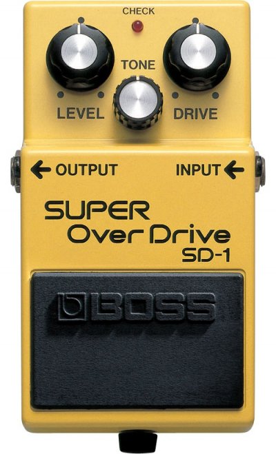 BOSS  Sd-1 - P&eacute;dale Super Overdrive