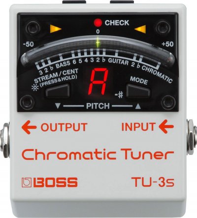 BOSS  TU-3S Floor Tuner Chromatic