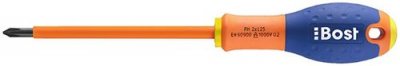 BOST  - Tournevis gaine &eacute;lectricien lame Phillips Ph1 - 5 x 100 mm