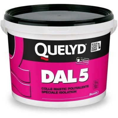 QUELYD Bostik - Colle mastic polyvalente sp&eacute;ciale isolation dal 5 Conditionnement: 13KG