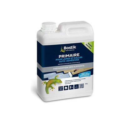 BOSTIK  Primaire pour Lames et Dalles Auto-Adh&eacute;sives 2 L