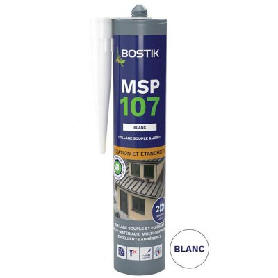BOSTIK  sa Mastic de fixation MSP 107  - Brun - 290 ml - 30130015