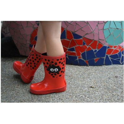 ROUCHETTE Botte enfant ANABEL Rouge 25 