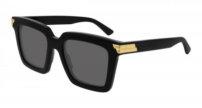 BOTTEGA VENETA  Lunettes de Soleil BV1005S Black/Grey 53/21/145 femme
