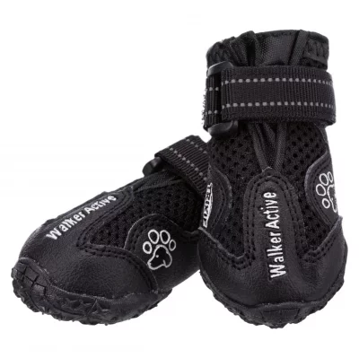 TRIXIE Bottes de protection walker active xs, 2 pcs, noir