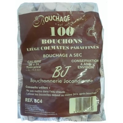MANUTAN Bouchonnerie jocondi bouchon cylin.38x24colmat.sac100 bc4