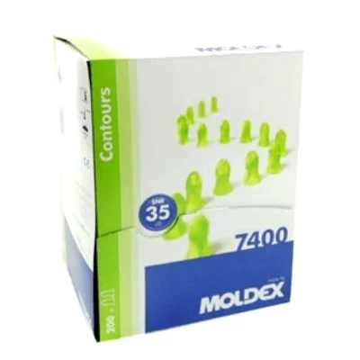 MOLDEX Bouchons doreille 35 dB  740001 200 paires - jaune, vert