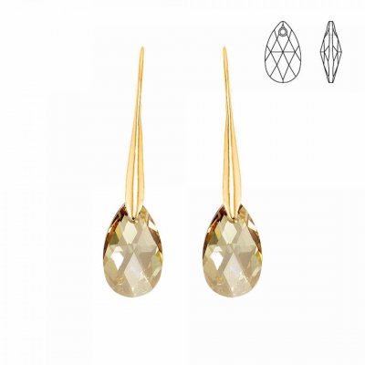 SO CHARM BIJOUX Boucles d'oreilles Femme So Charm - BS010-SE019-GOSH M&eacute;tal Dor&eacute;