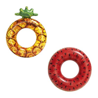 BESTWAY Bou&eacute;e gonflable baignade Summer fruit ananas Jaune Taille : Unique