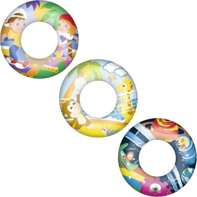 BESTWAY Bou&eacute;e gonflable Swim anneau gonflable en PVC 61 cm mer piscine 36014B